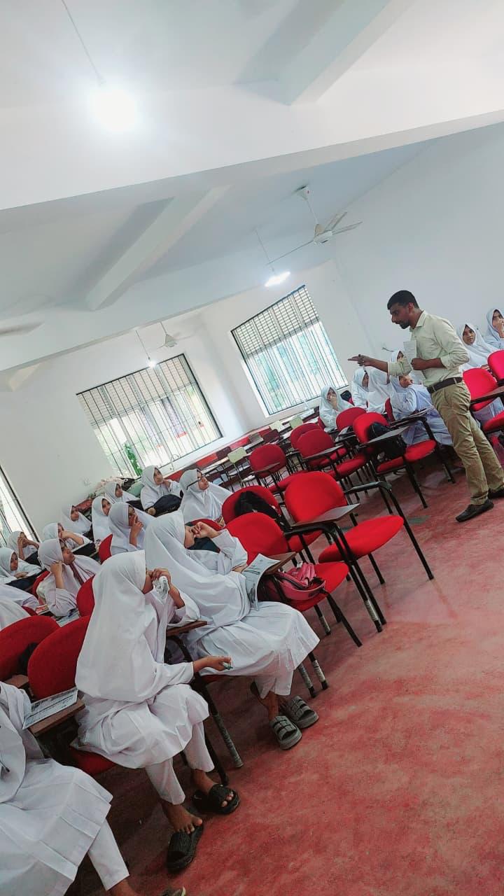 A Level students participating in the seminar