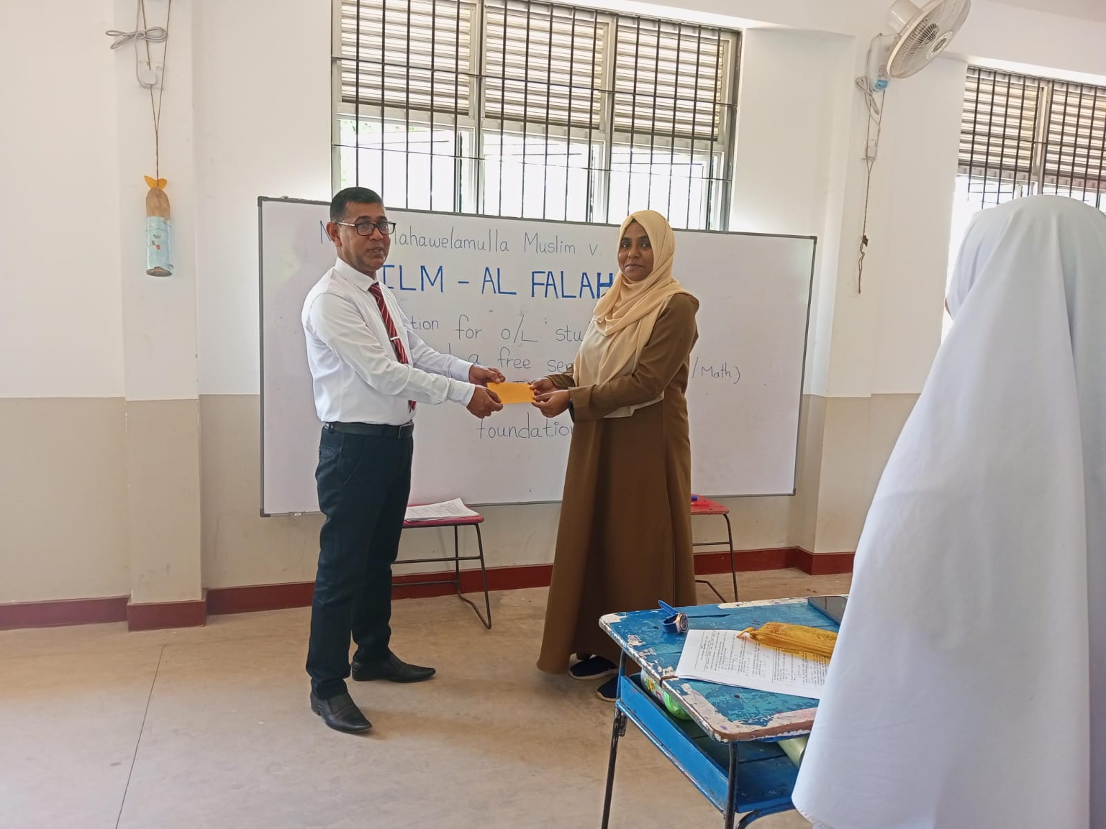 Presentation during the O/L students seminar